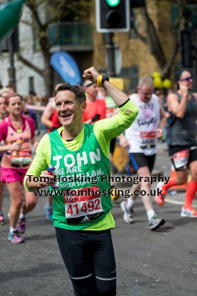 2016 London Marathon - Macmillan 21